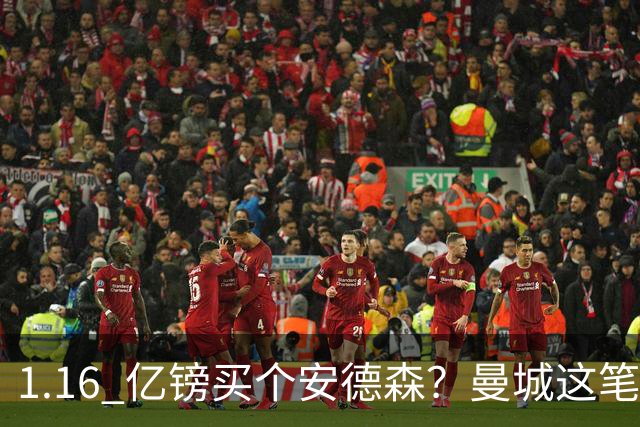 1.16 亿镑买个安德森？曼城这笔账算得过来吗